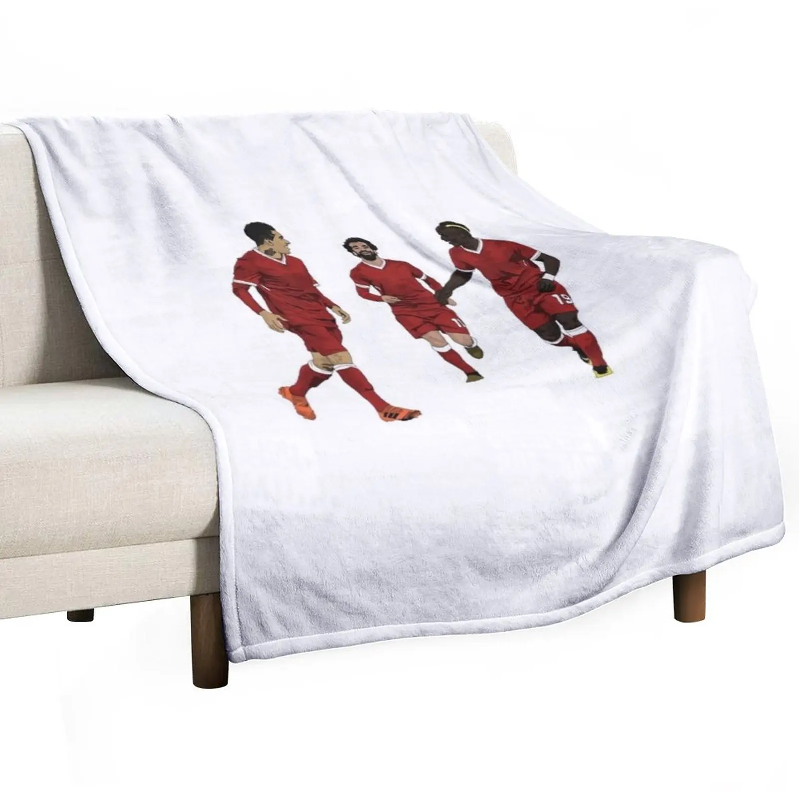 Thrilling Three Throw Blanket Personalized Gift christmas gifts for sofa Blankets