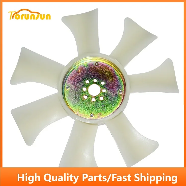 21060-90069 FAN LEAF,FAN BLADE,FAN COOLING FITS FOR SK55 SK60 SH60 4JB1 4353609