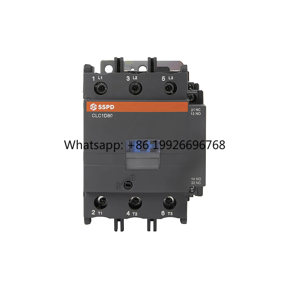 SSPD 80A AC Contactor 3 Phase 50/60Hz CCC CE Certified Made in China Model CLC1D80
