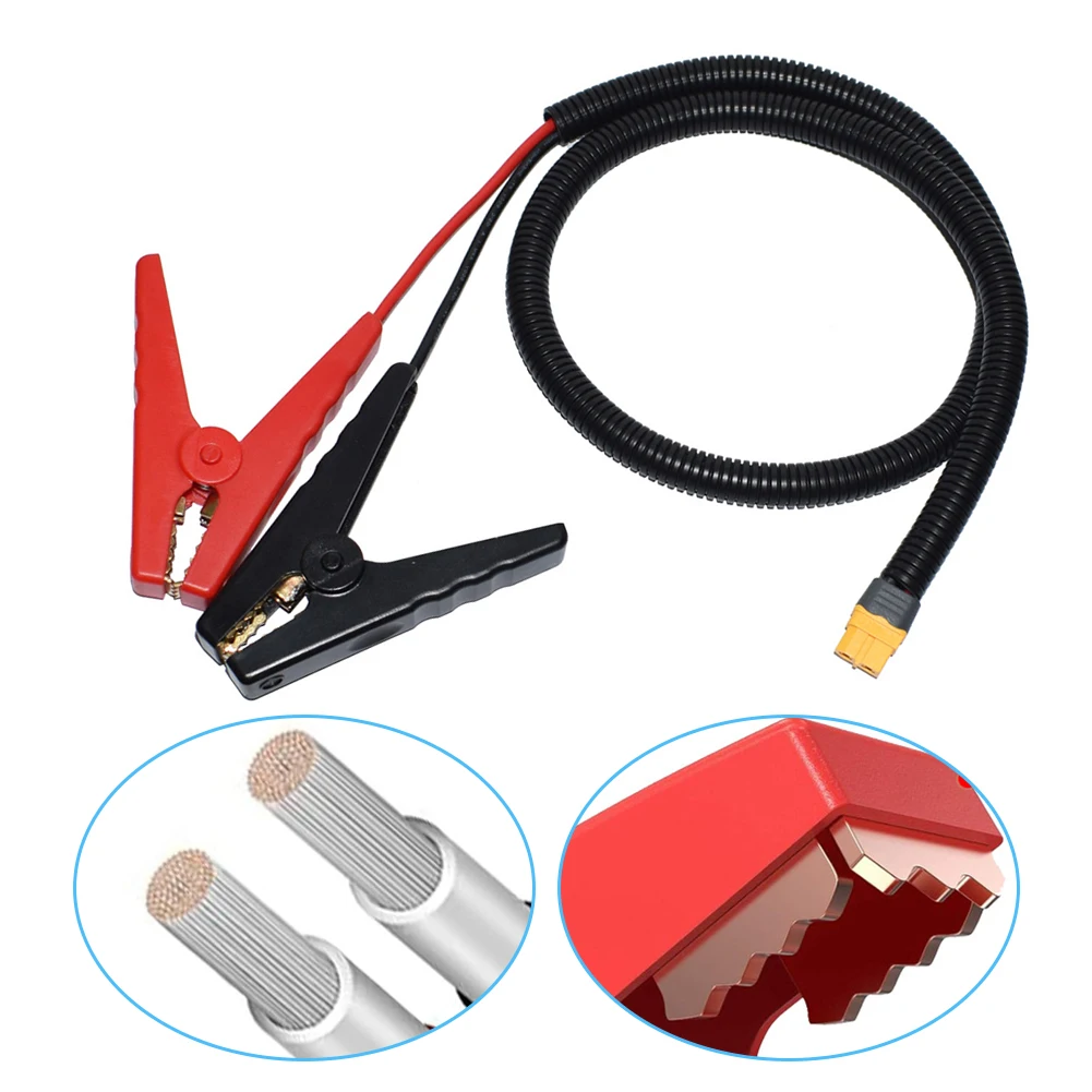Essential Accessory Battery Connector Cable Alligator Clip Cable Secure Connection Various DIY Projects Battery Management