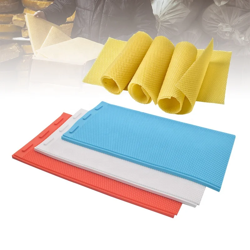 

Beeswax Sheet Mold Silicone Beeswax Foundation Mould for Press Embosser Machine Comb Making Mold Press Tool For Beekeeper