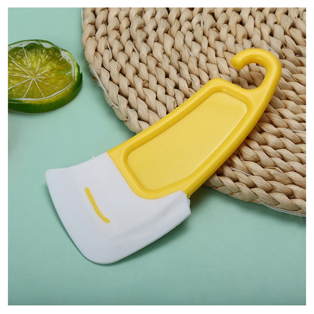 1~5PCS Kitchen Scraper Oil Stain Cleaning Silicone Spatula Cake Baking Pastry Gadgets Dirty Pan Pot Dishes Cleaner Tools Scraper