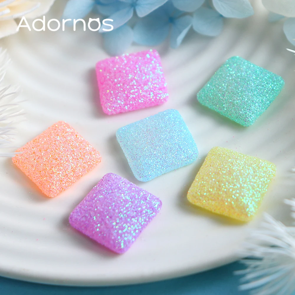 6 Pcs Shiny Sugar Powder Epoxy Resin Pigment Iridescent Colored Amazing Sand Resin Seuqins Glitter Summer DIY Mold Crafts Filler