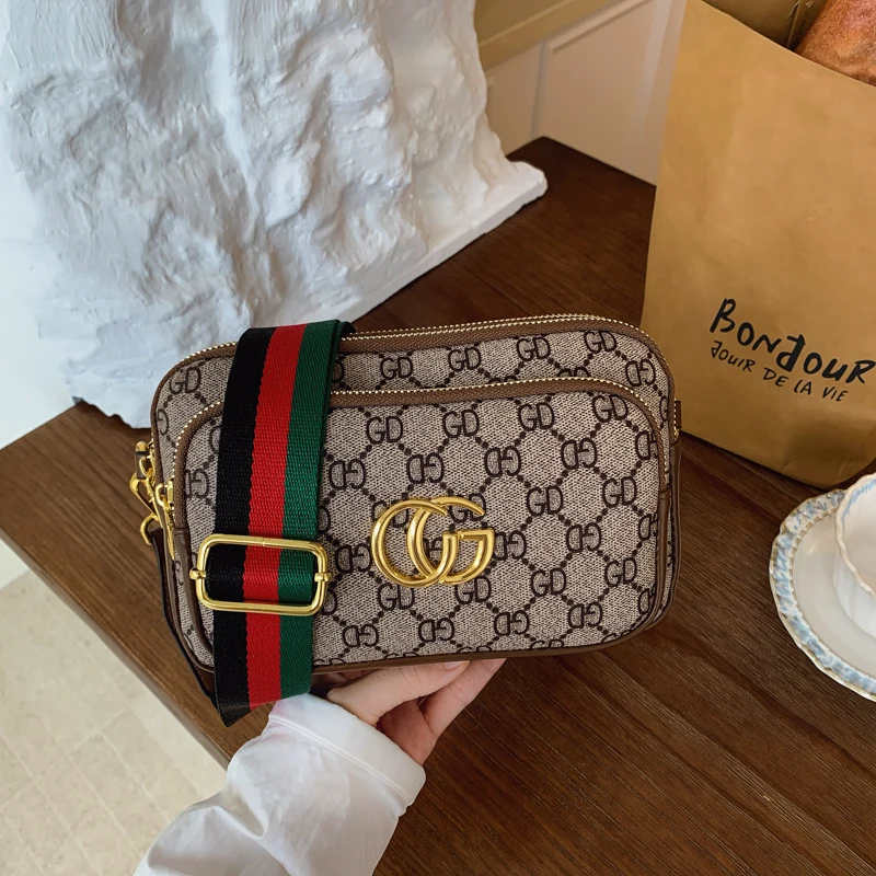 

Luxury Women Retro Handbag Elegant Leather Crossbody Bag High End Shoulder Tote Vintage Classic