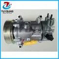 In Stock  SD6C12 auto a.c compressor for Peugeot Citroen Renault Fiat ac parts 9651910980 6453QJ 6453QK 6453WK 96598757 96598757