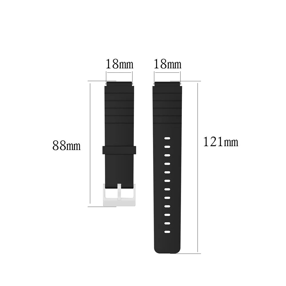 1pc Watch Strap For Mibro Watch T1 Smart Watch Silicone Bracelet Unisex Replaceable Sport Watch Band For Mibro T1 Wristband