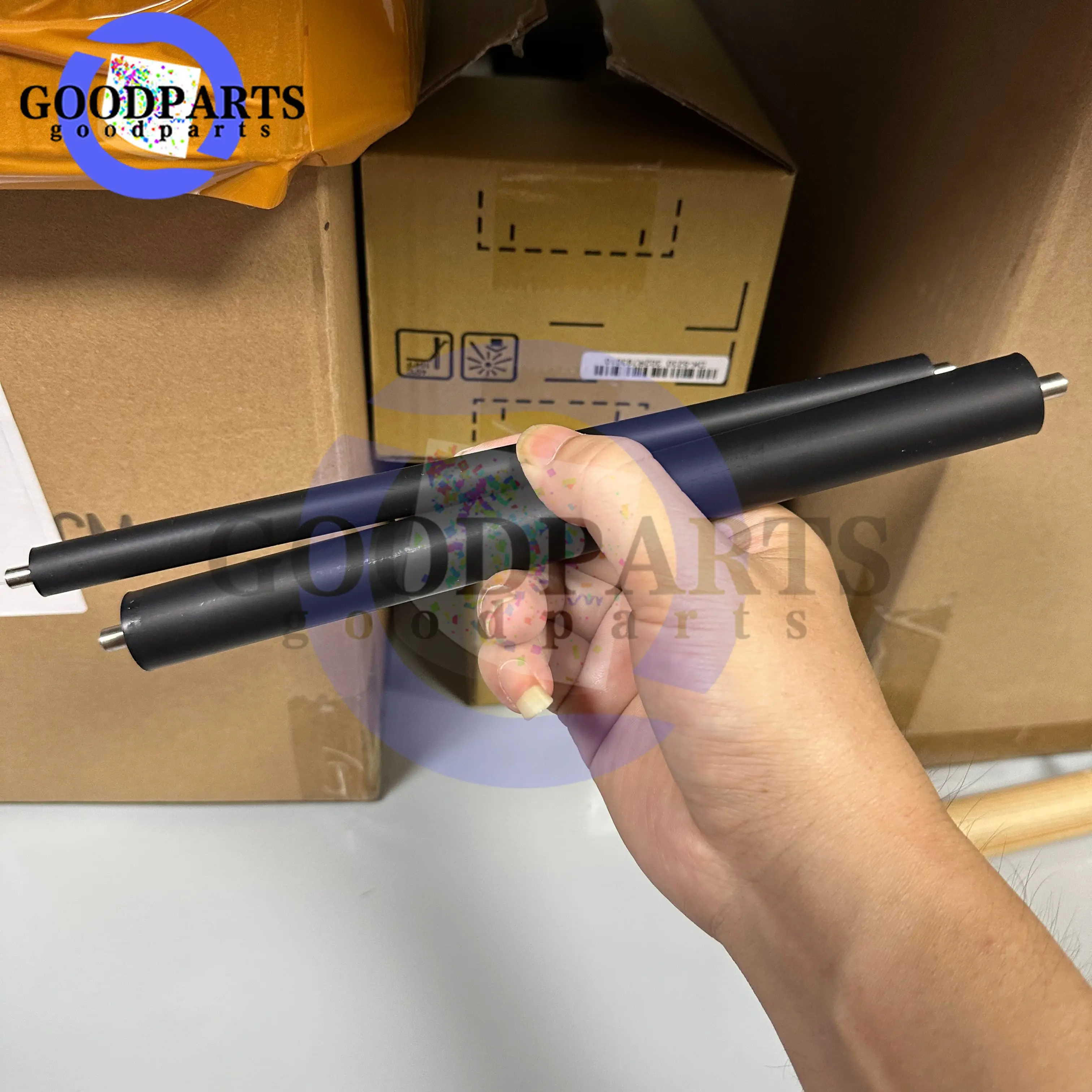 1Set. LOWER Fuser Pressure Roller JC66-01663A JC66-01664A compatible for Samsung ML2850 2851 SCX4824 4828 4833 4835 5637 5639 57