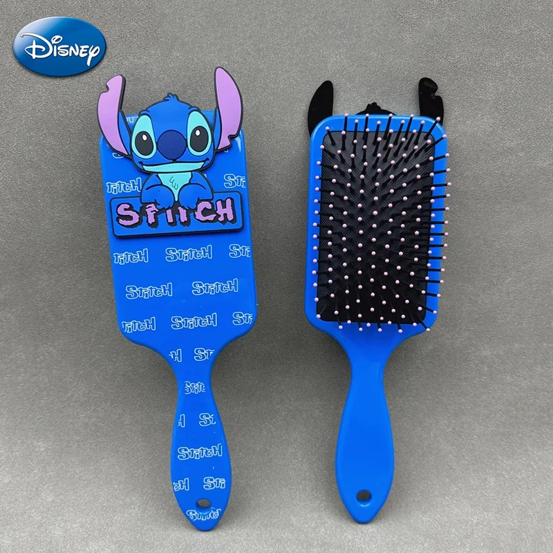 Disney Anime Stitch Combs Kawaii Cartoon Air Cushion Massage Comb Girl Hair Brush Haircare Smoothing Comb Party DIY Decorations