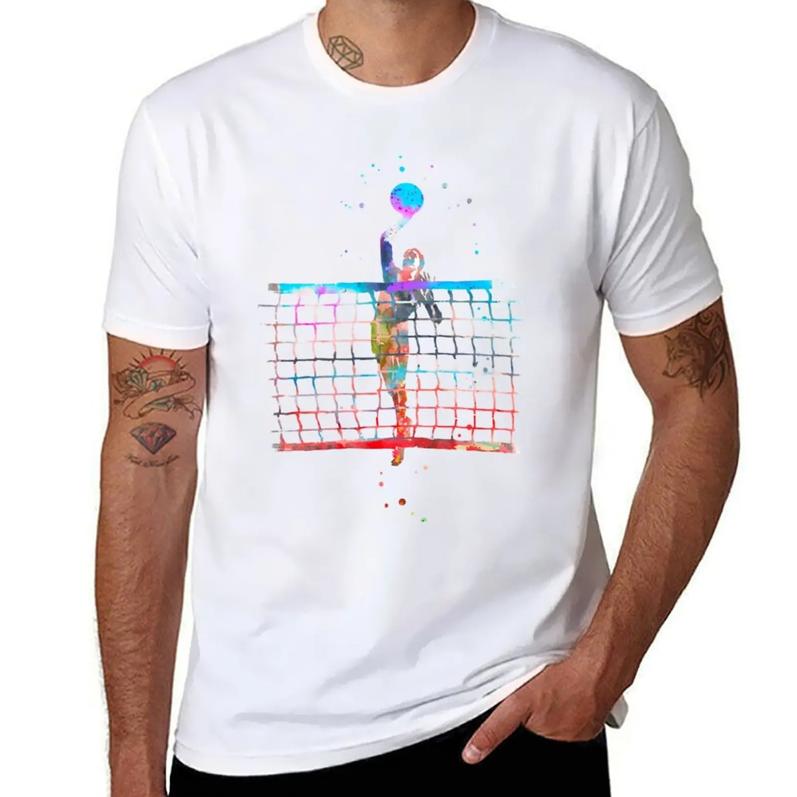 

Volleyball girl T-Shirt man tshirt anime t shirts oversize funny t shirts man T-Shirt