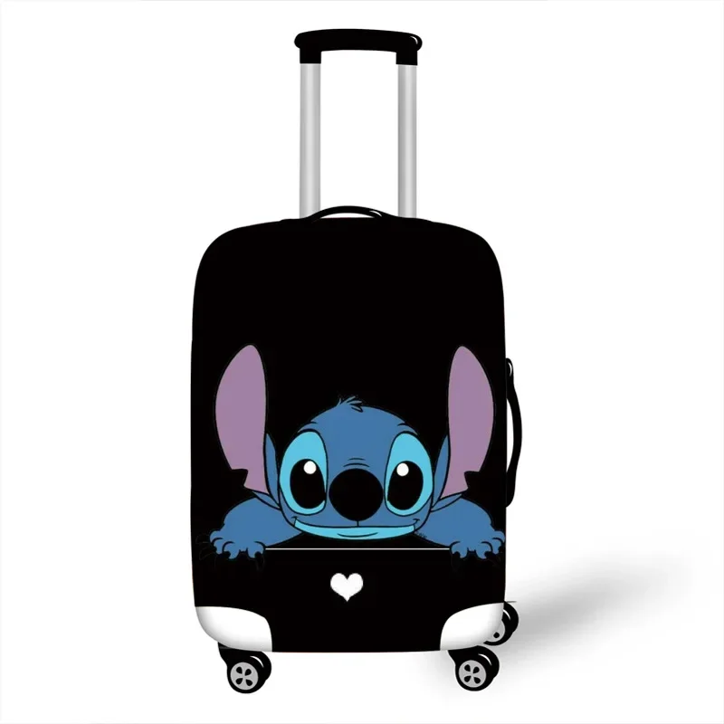 MINISO Stitch Stitch Printed Spandex Elastic Thickened Dust Cover Cartoon Suitcase Protective Cover Anime kawaii Cartoon