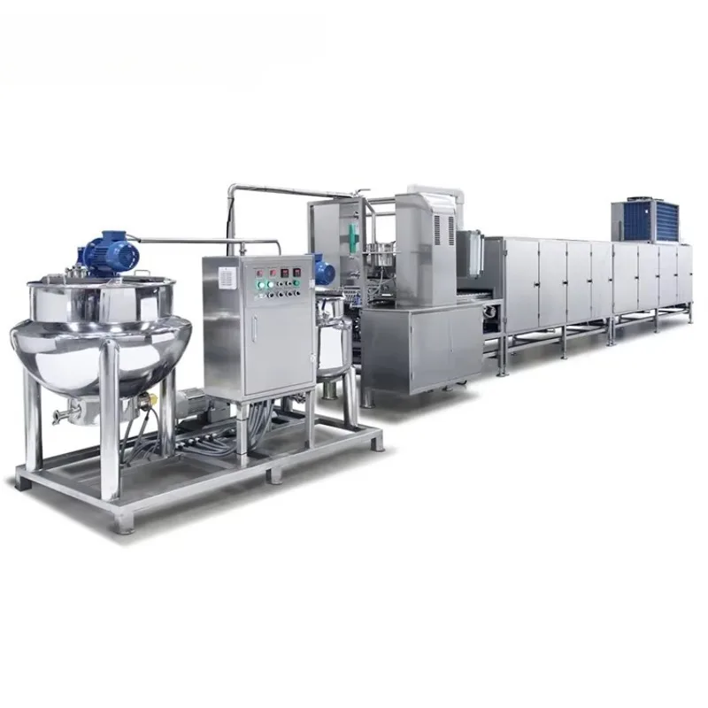 Gum Production Line Automatic Chewing Gum Manufacturing Equipment for Food Industry Use