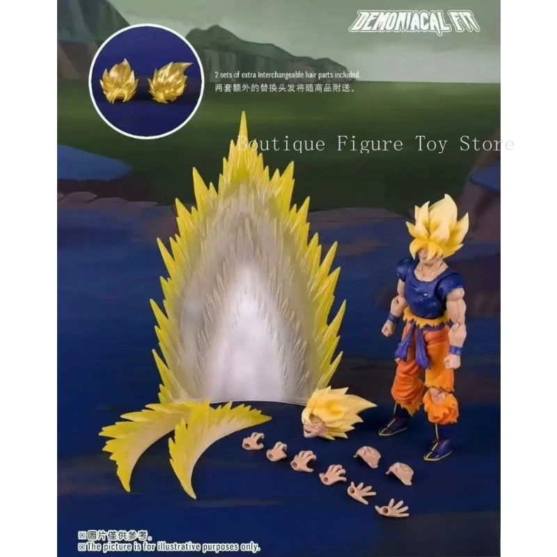 Auf Lager Demoniacal Fit Fury Awakens Super Saiyajin Son Goku Anime Action Figure Modell Spielzeug