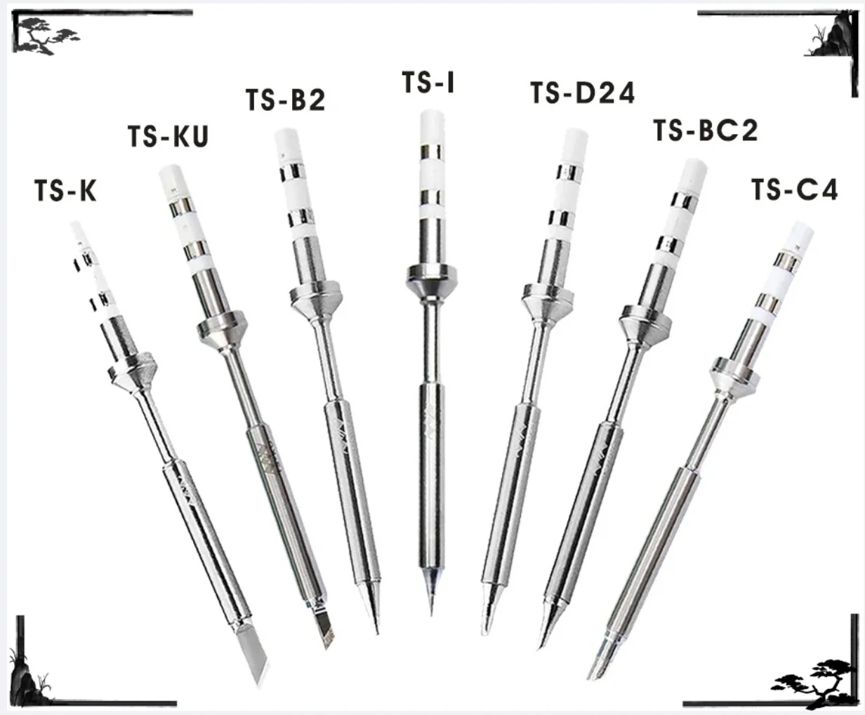

Miniware 100% original Specific Replacement TS101 TS100 DIY Soldering Iron Tip 9 Types one piece as your selection)