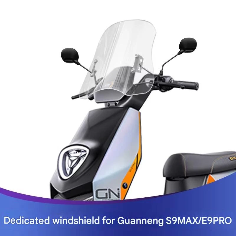 Suitable For Yadea S9max E9 Modified Front Windshield E9pro Front Windshield Chest Guard Crown Energy 3 Imported Windshield