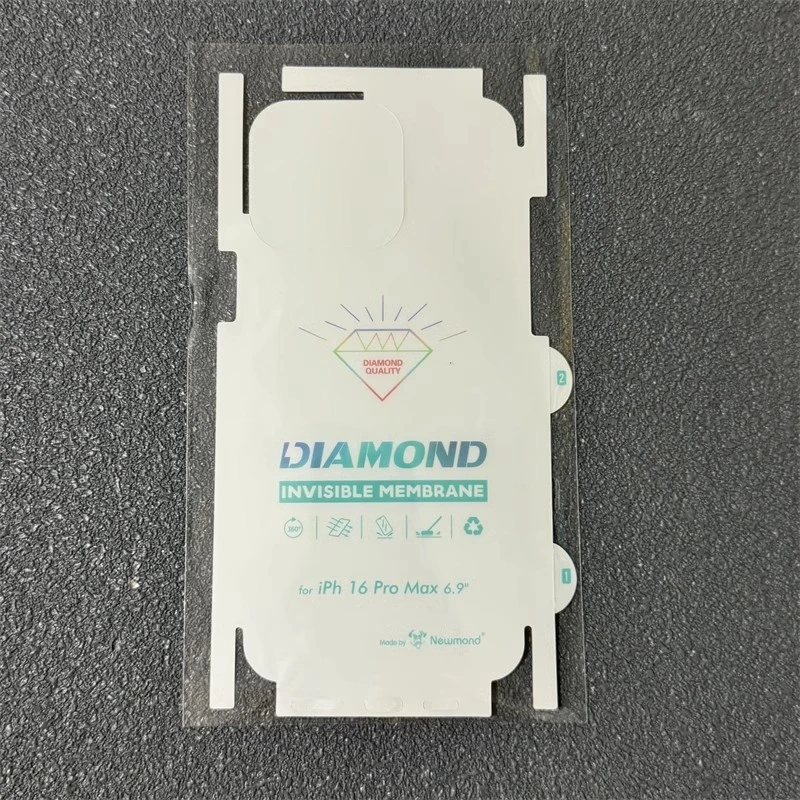 Back Hydrogel Film For iPhone 16 14 15 Pro Max Matte Clear Frame Screen Protector for iPhone 16 Pro Max 16 Pro Protective Film image 6
