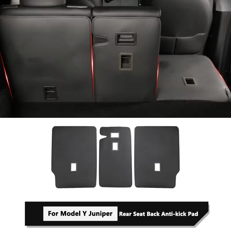 Voor Tesla Model Y Juniper Kofferbak Mat Volledige Dekking Kofferbak Beide Zijbeschermers Rugleuning Beschermende Pad Cargo Liner Anti Vuile Mat