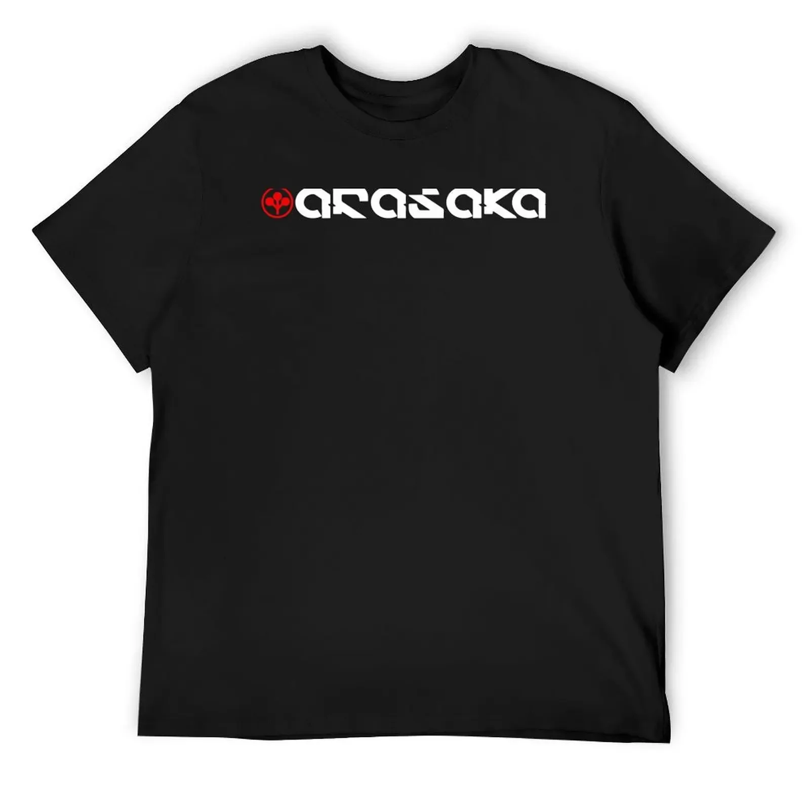 

Arasaka Logo With Text, Arasaka Corporation Logo, Cyberpunk T-Shirt oversizeds cute tops men graphic t shirts