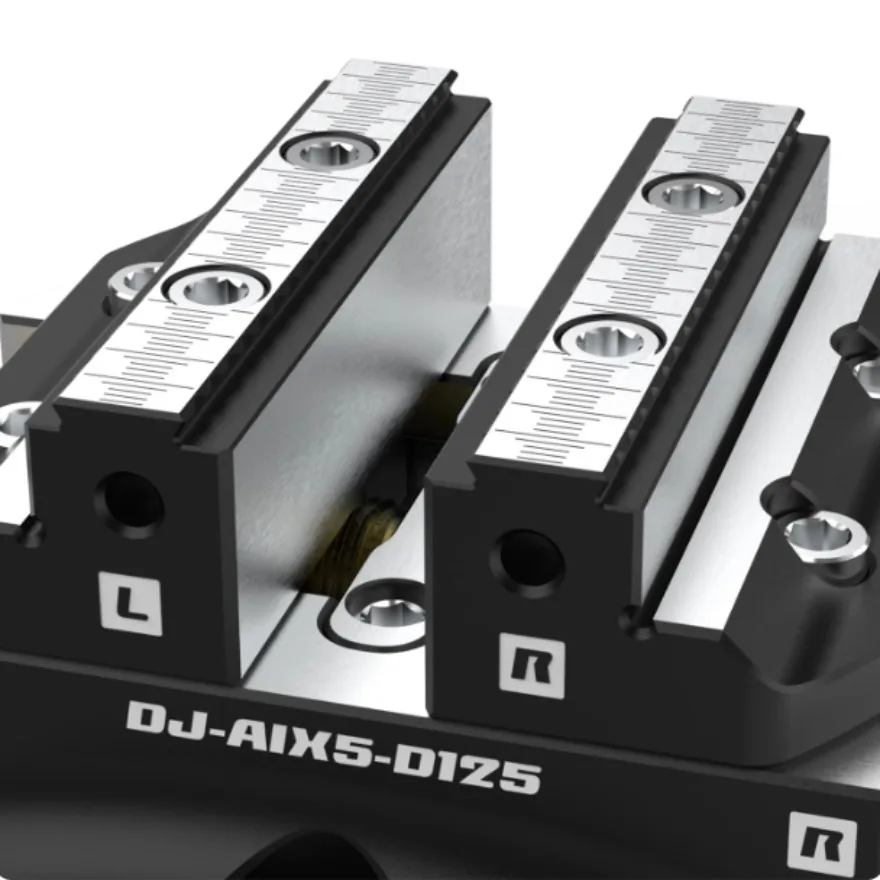 DJ-AIX5-D125 4-5 محور مركز التصنيع باستخدام الحاسب الآلي نوع القرص ملزمة متحدة المركز ذاتية التمركز متكاملة #3