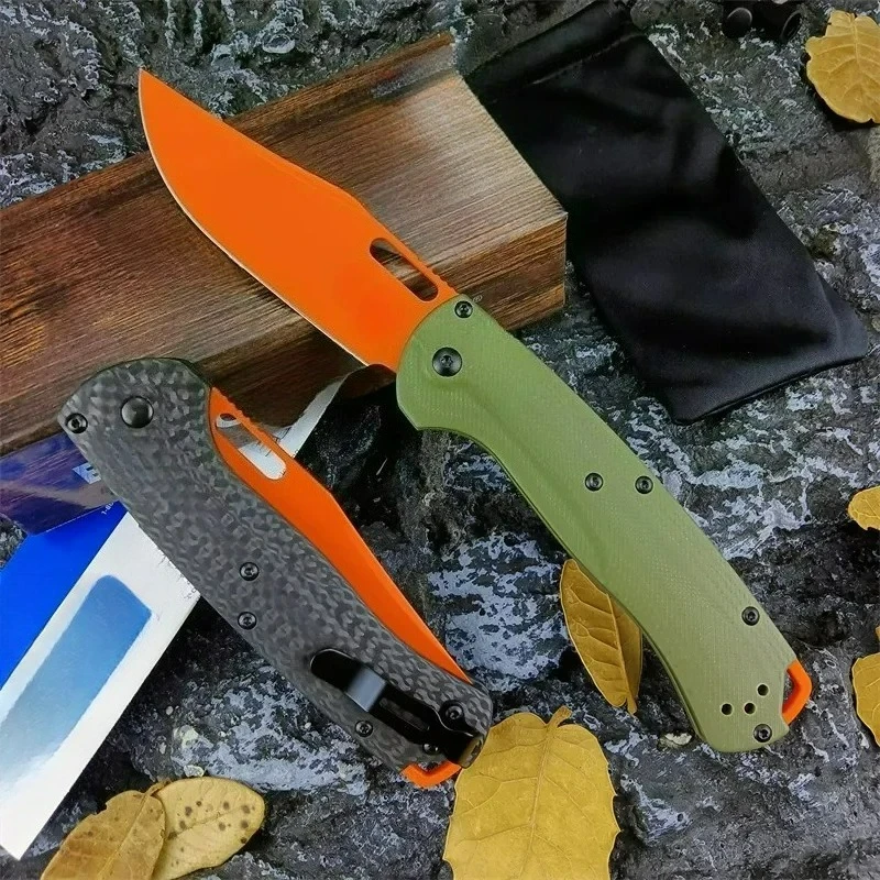 

BM 15535 Taggedout Pocket Pocket knife G10 Handle S35V Blade Outdoor Tactical Hunting Camping Hiking Survival EDC folding knife