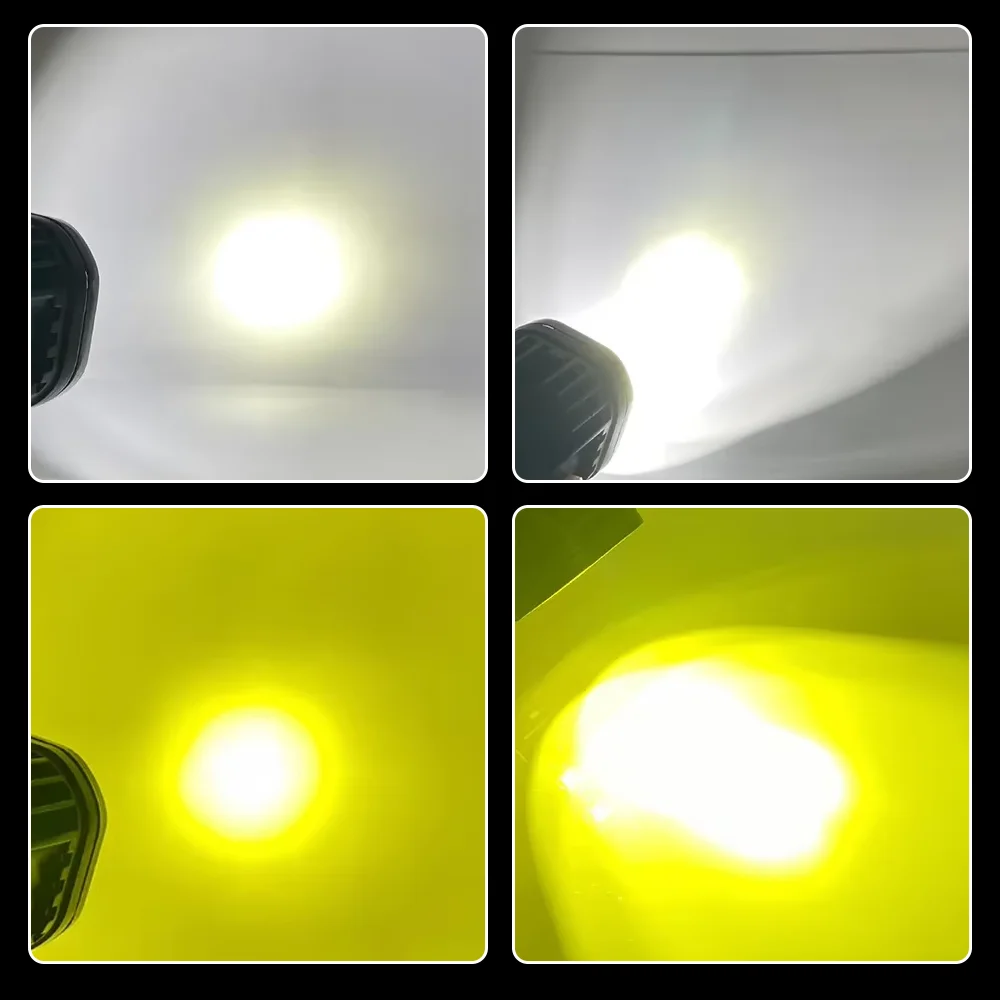 3 Inch 40W Led Work Light Square Spotlight Motorcycle Driving Lights For Lada 4x4 Off-Road Use Tractors Truck Car Fog Lamp