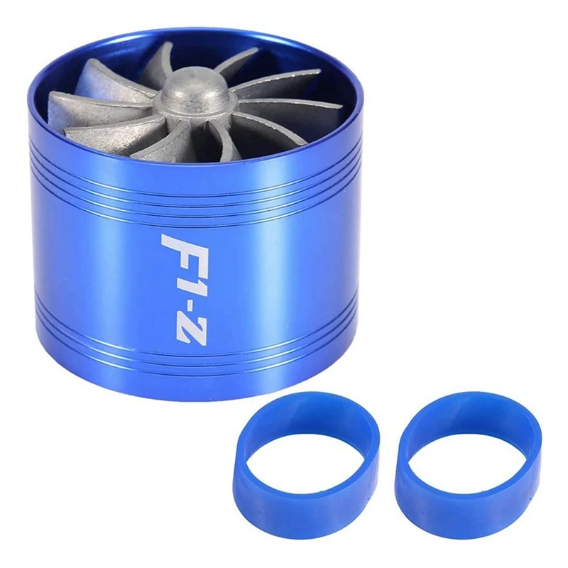 Air Intake Turbo, Car Air Intake Turbonator Single Fan Turbine Supercharger Gas Fuel Saver Turbo