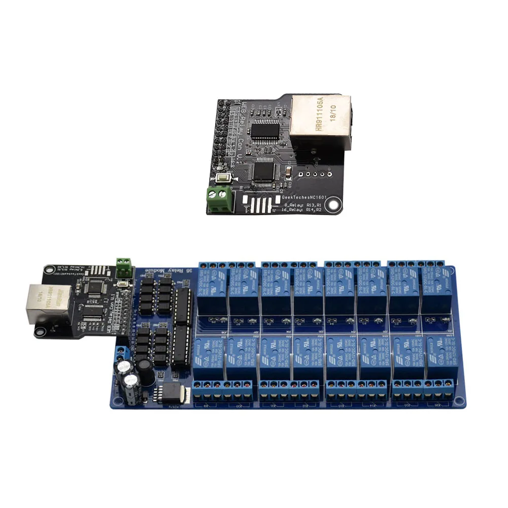 NC1601 Ethernet Control Module Lan Wan Network Web Server RJ45 Controller Board