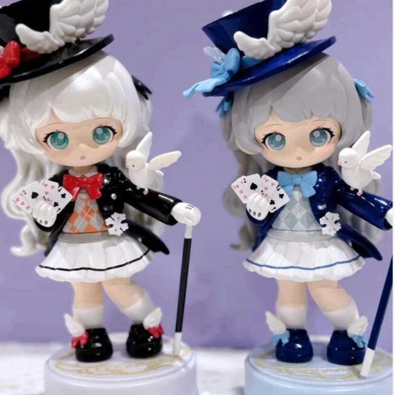 حقيقية Simontoys Teennar نادي تجنيد سلسلة جديدة صندوق أعمى لعبة لطيف عمل أنيمي الشكل Kawaii صندوق غامض نموذج مصمم دمية