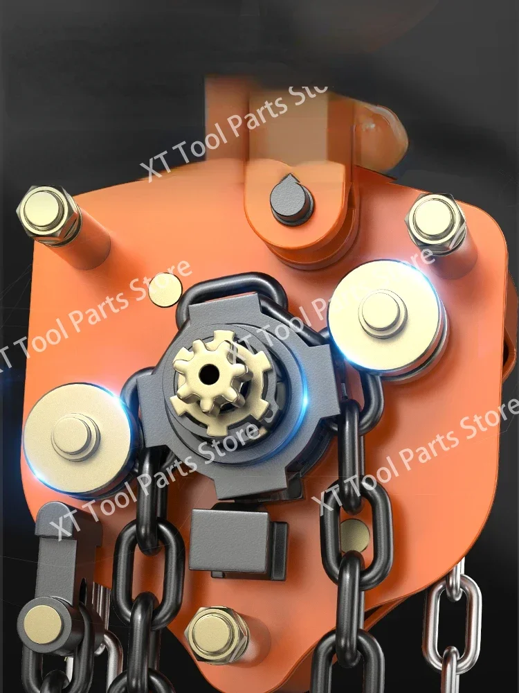 Chain hoist reverse chain 5T10t manual hoist crane lifting hoist chain triangle iron