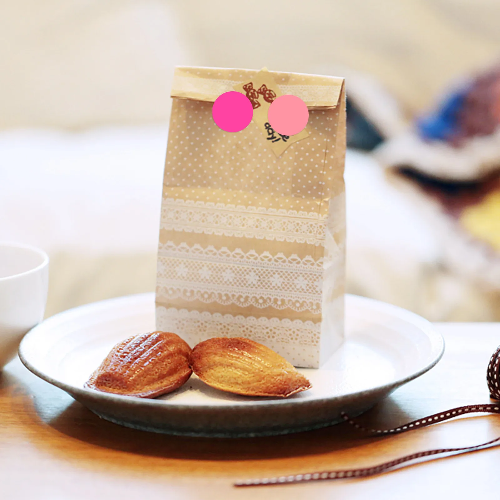 8Rolls Round Sticker Roll Reusable Container Color Coding Dot Stickers Adhesive Label Compartment Organization