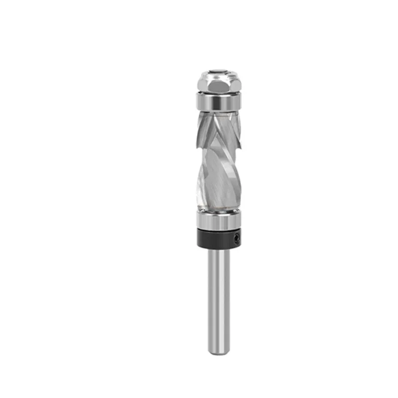 Double Helix Trimming Cutter Imitation Integral Alloy Composite Engraving End Mill Composite Woodworking Milling Cutter