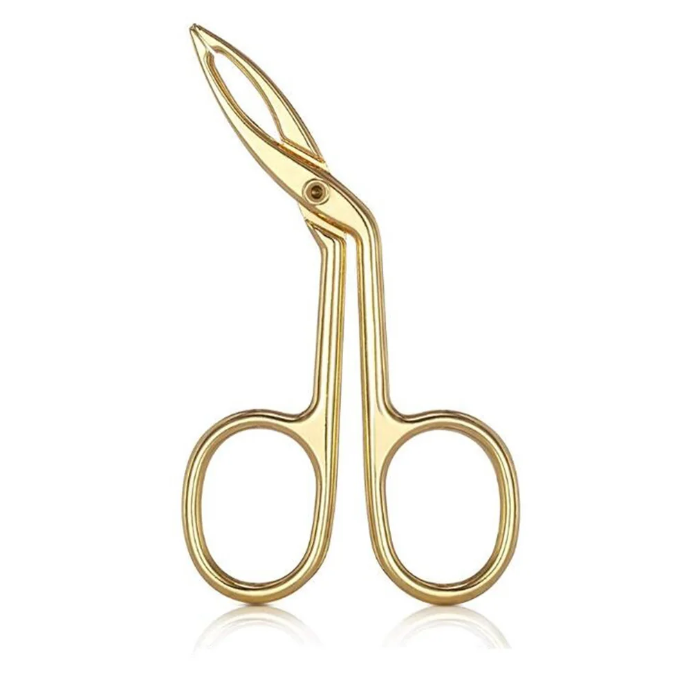 

3pcs Stainless Steel Oblique Tip Tweezers Comfortable Handle Rust-Proof Eyebrow Trimmer Facial Hair Remover Nose Hair Clip