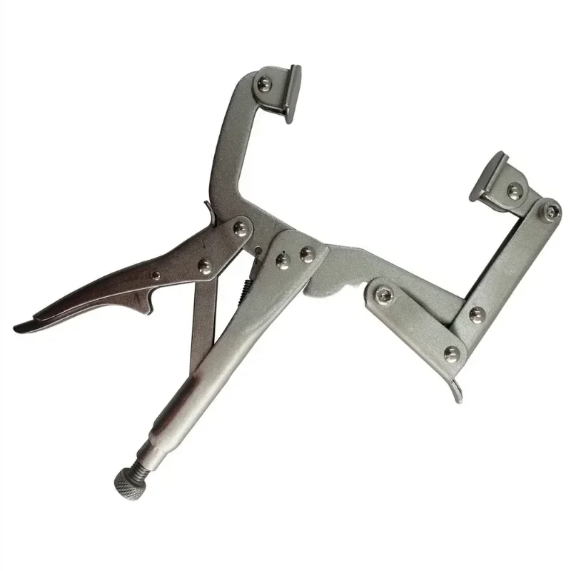 10 inch C-Clamp 4-Point Locking Pliers Quick Adjustable Width of C-Clamp Holding from 2in. To 5in. Locking Pliers