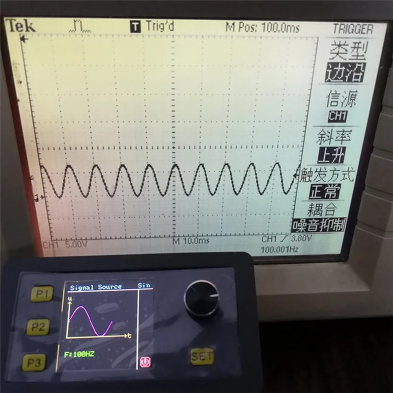 Módulo ajustable de pulso PWM, onda sinusoidal de 4-20Ma, generador de señal multifuncional portátil de 2-10V, Modbus RS485, A