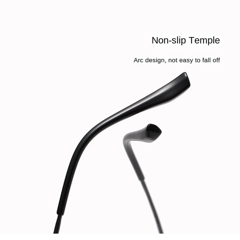 Metal PC Reading Glasses Black Decorative Glasses Presbyopia Eyeglasses Square Anti Eyestrain Reading Glasses Men and Women