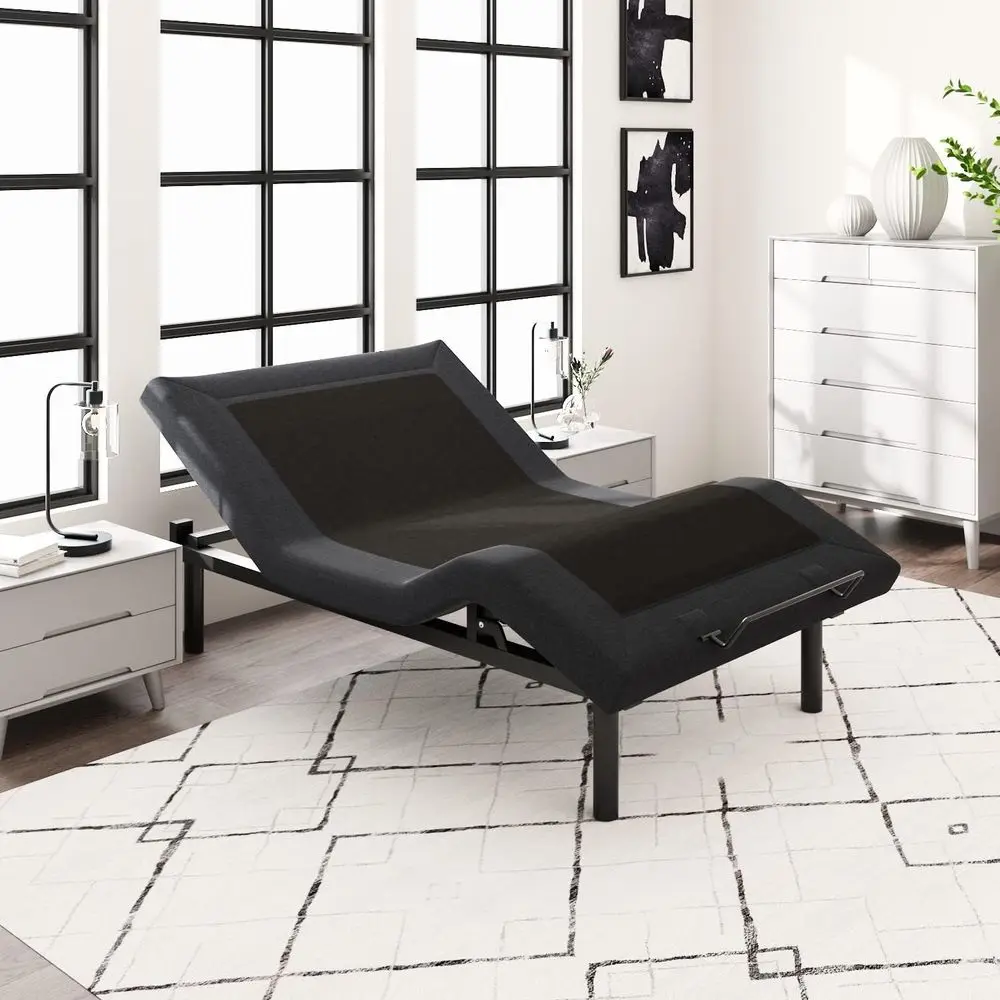 

ull Adjustable Bed e with New Generation Motor, WirelRemote, and oot Incline, Intelligent Sleep Aid, Zero-Gravity, High Weight a