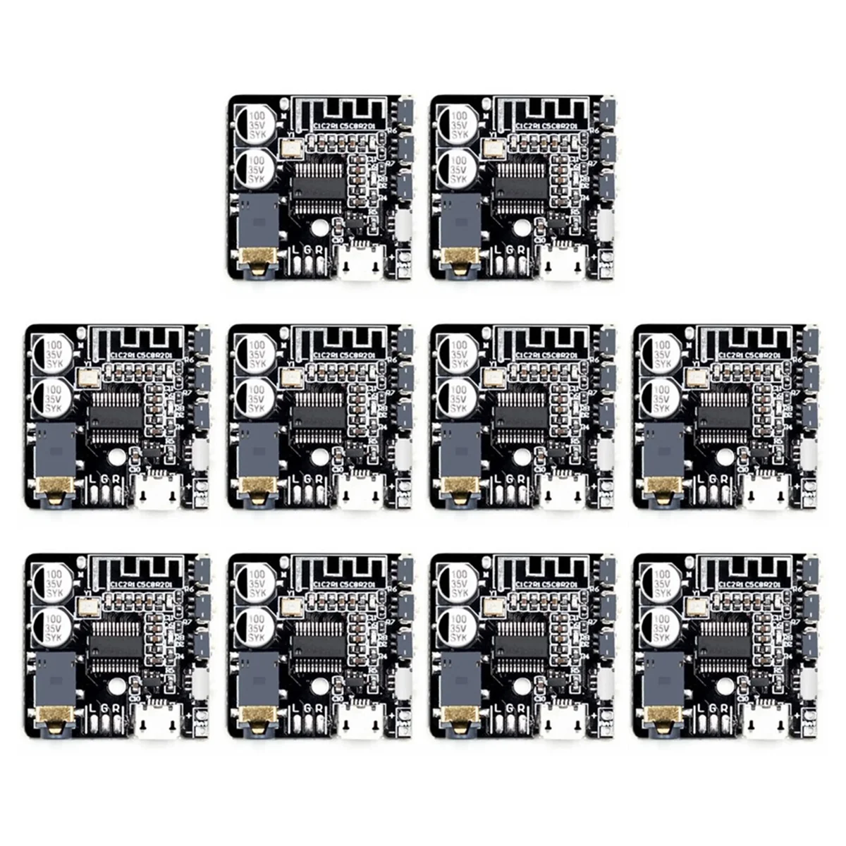 

X62A_10Pcs High Quality 5.0 Lossless Car Audio Amplifier Module