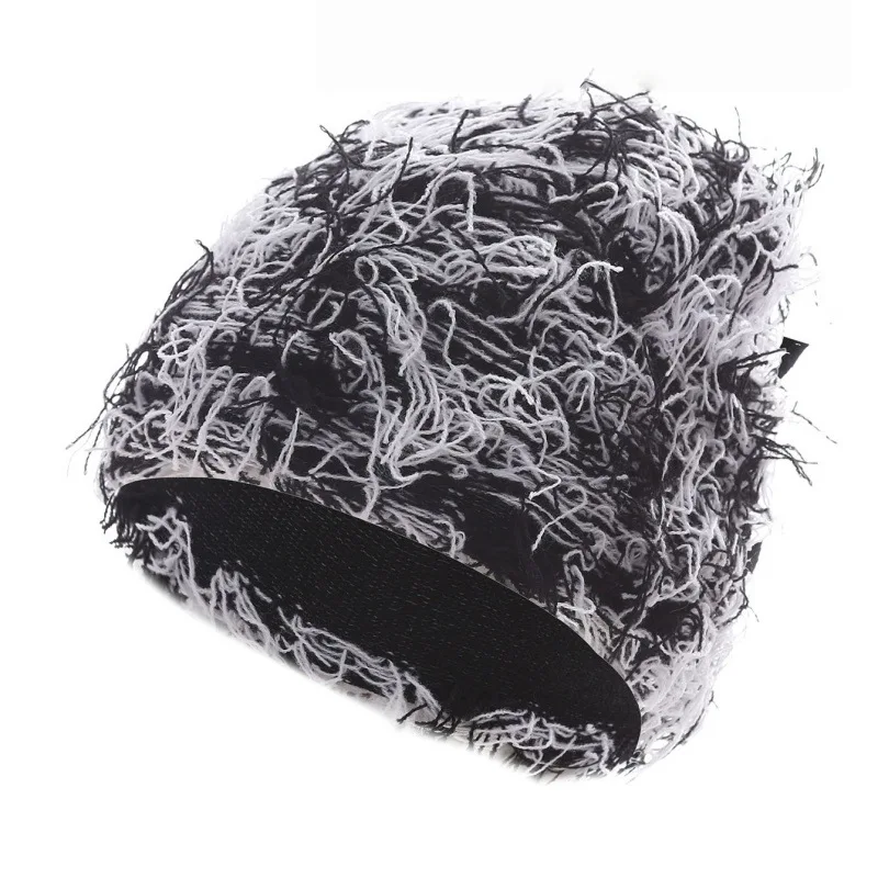 Heißer Verkauf Kurze Artikel Gestrickte Hut Gestrickte Hut Für Herbst Und Winter Wärme Gestrickte Hut Hip-Hop Street Dome Hut – Detail 15