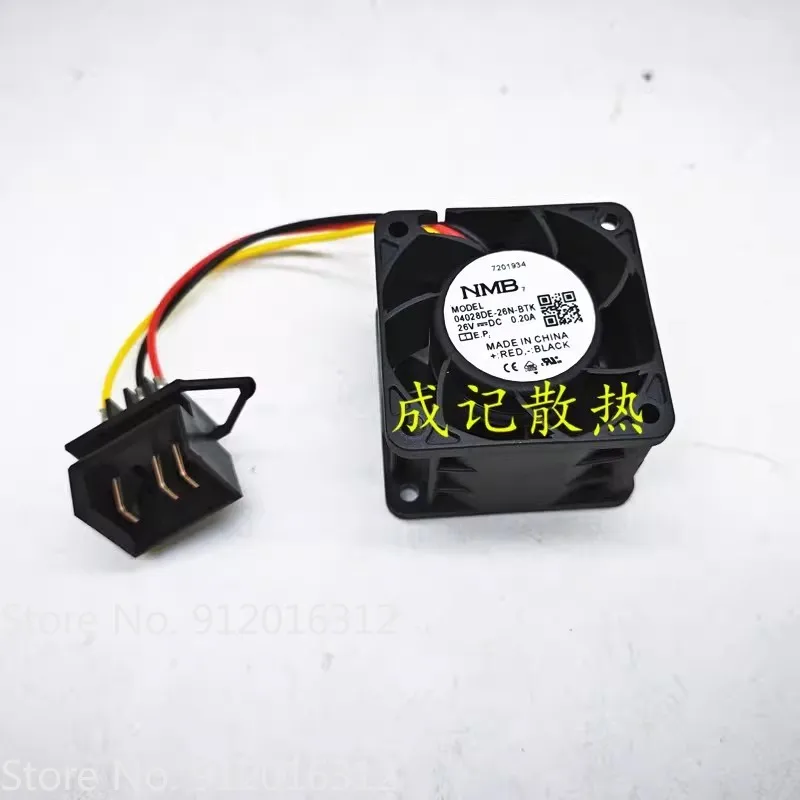 

NEW Cooling Fan for PMD2404PQB1-A 614N/2HHR 04028DE-26N-BTK DC26V 0.2A