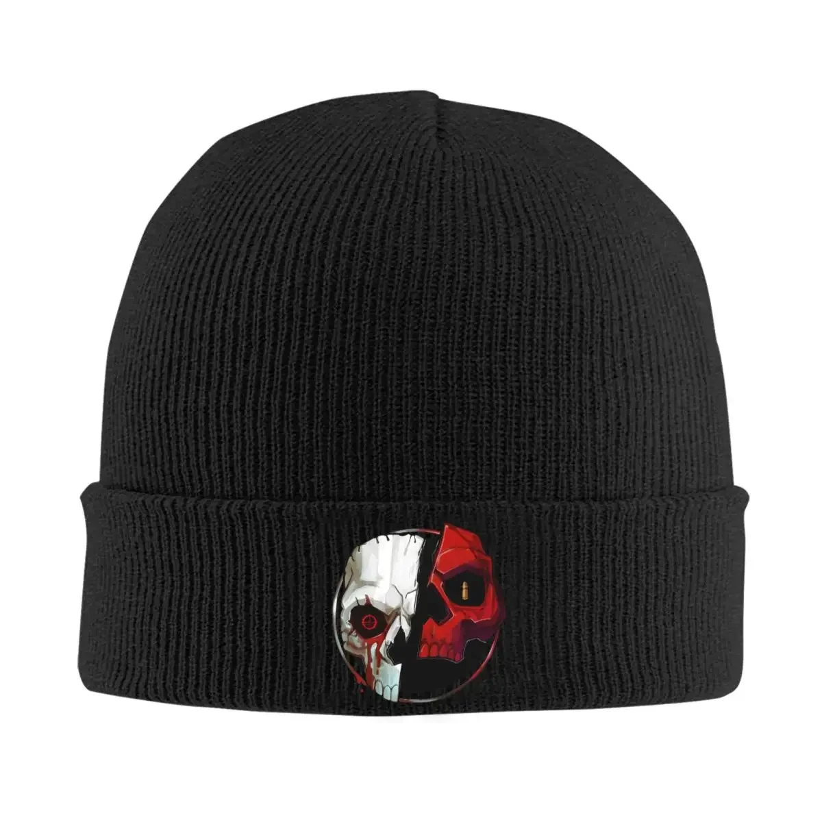 Game Skulls Ghost Call Of Dutys Knit Hat Beanies Winter Hats Warm Acrylic Hip Hop COD Cap Men Women Gifts