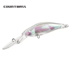 Countbass 10Pcs Blank Hard Lures 65mm/2.6