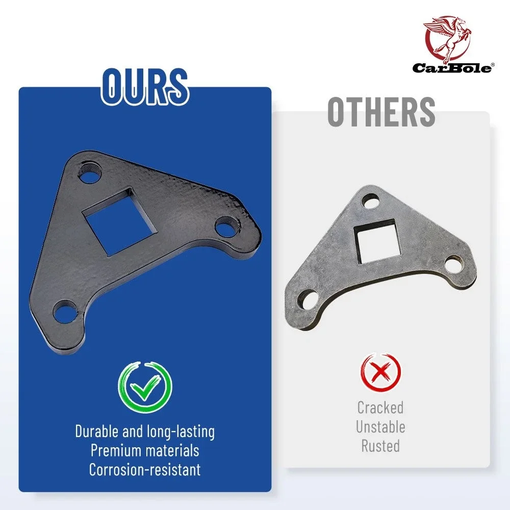 2Pc Flange Brackets Fit China Mini Excavator Drive Motor Reinforcement Brackets