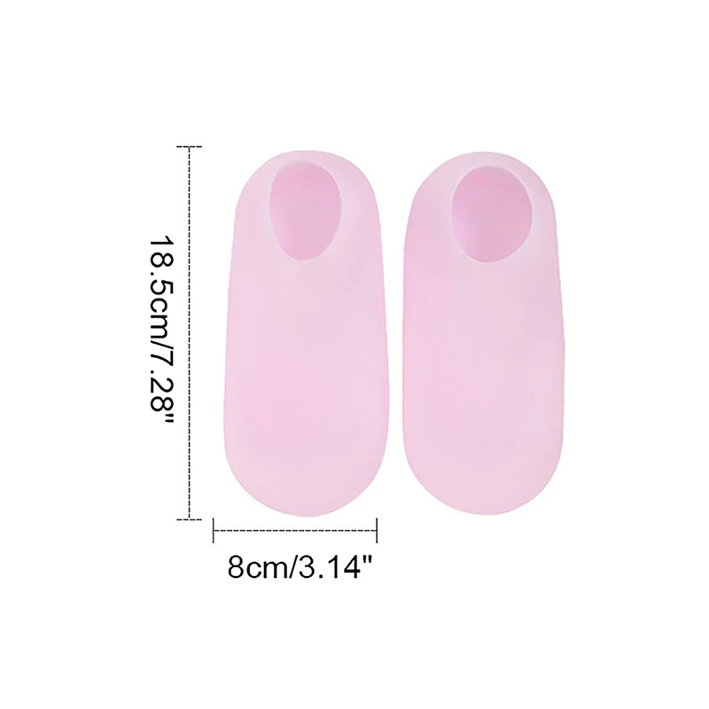 Spa Silicone Socks Moisturizing Gel Socks Foot Care Tools To Exfoliate And Prevent Dry Cracks Dead Skin Removal Protector