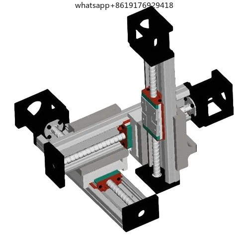 الثقيلة باستخدام الحاسب الآلي بمحركات Xyz العملاقة الكرة المسمار الخطي المحرك نظام الروبوت دليل Slied الجدول المرحلة 300 مللي متر إلى 4000 مللي متر
