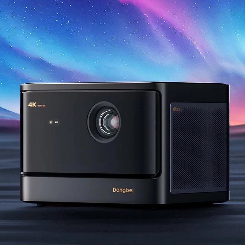 Dangbei DBOX02 Mars Pro 2 Laser Projector 4K HDR10+ 2450 ISO Lumens ALPD UHD TV Netflix Certified DLP Projector Home Theater