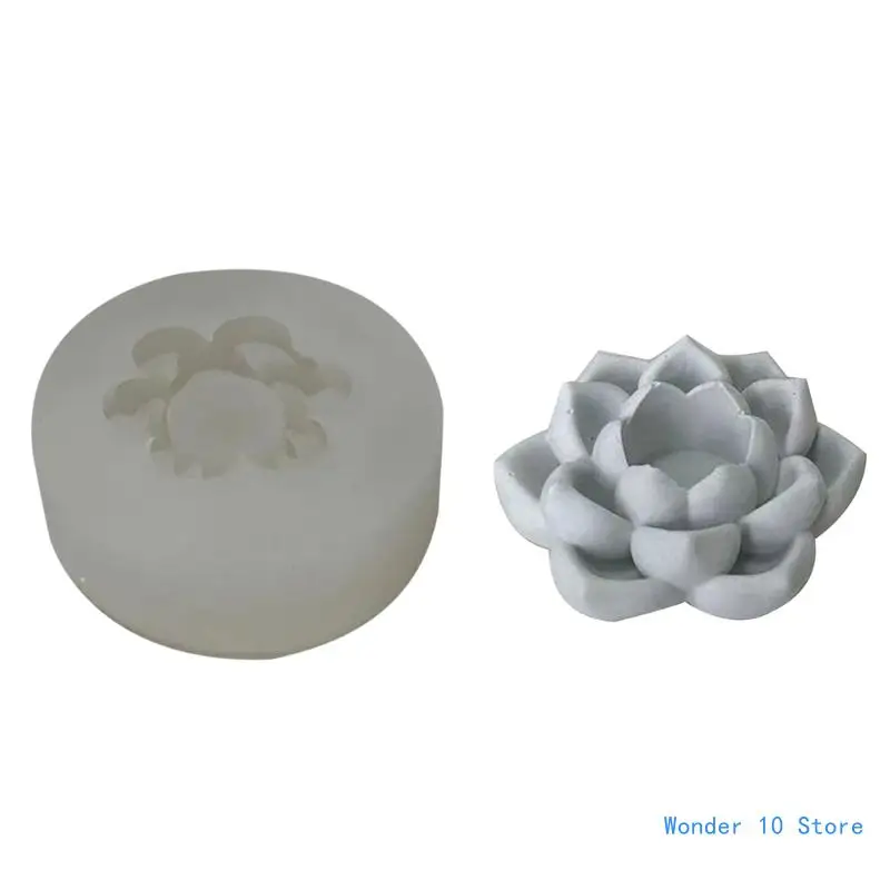 

Flower Candlestick Holder Molds DIY Resin Casting Silicone Molds