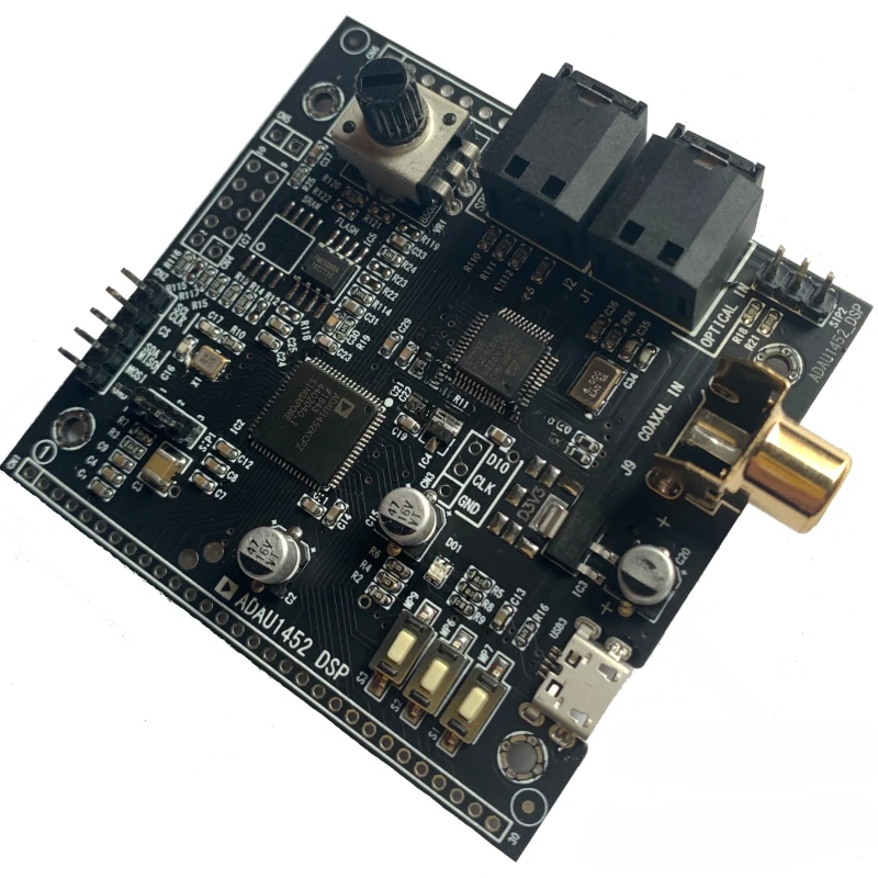 

ADAU1452_DSP development board, learning board (+STM32F103) have schematic diagrams