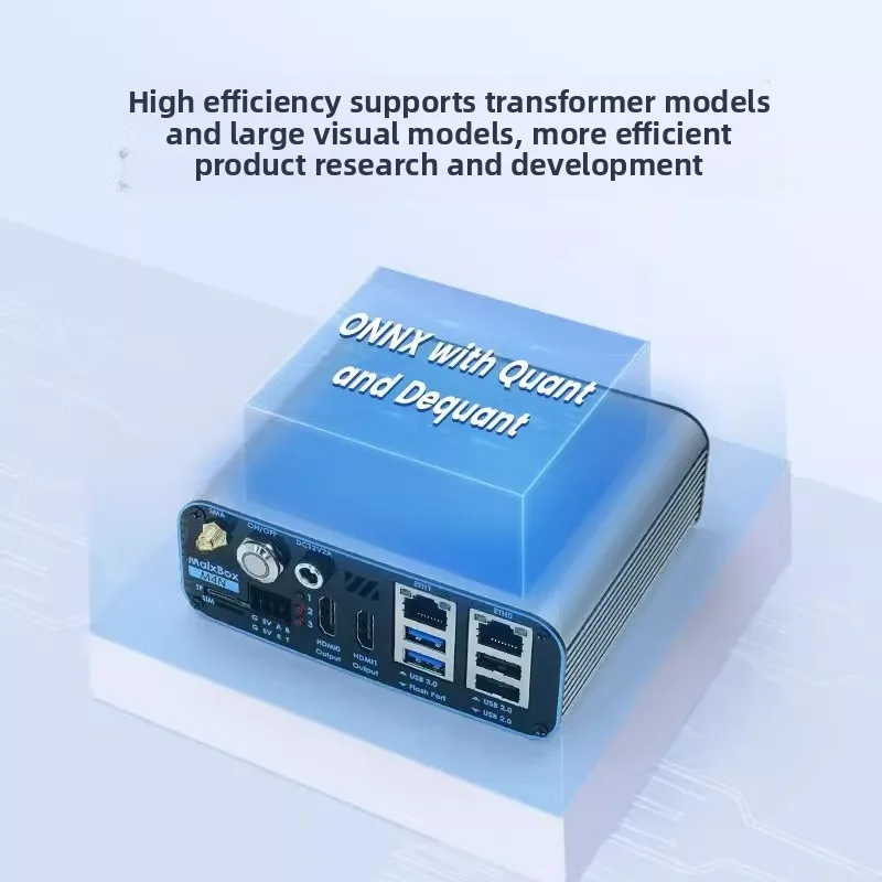 Si peed M4NDock 40T 32-way 8K H265 edge AI NVR يدعم نموذج Deepseek #2