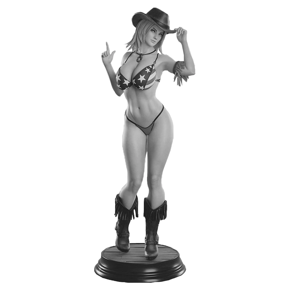 1:18 Scale Frost-Fisted Brawler Resin Figure Kit | Unpainted | Martial Arts Fantasy Style | DIY Custom Model A884