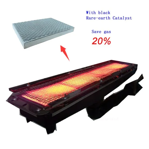 Energy Saving Infrared Gas Ceramic burner HD162 for Industrial Powder Coating Curing Oven