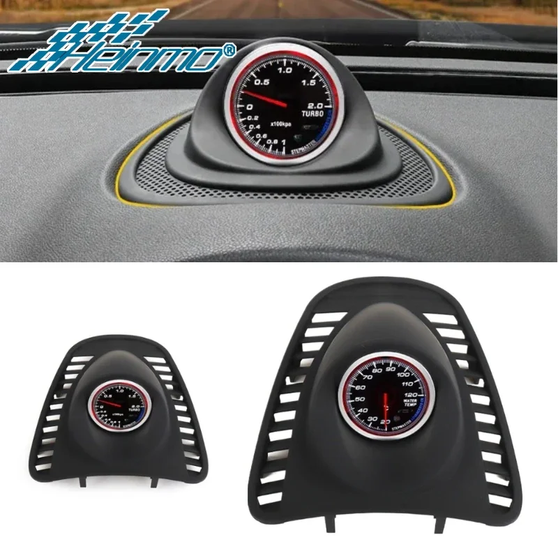 Car Dashboard Air Outlet Water Oil Temp Boost Gauge Cover For Mini Cooper F60 Interior Auto Part Accessories